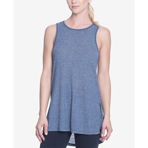 Gaiam Womens Hi-Low Heathered Tank Top Size M